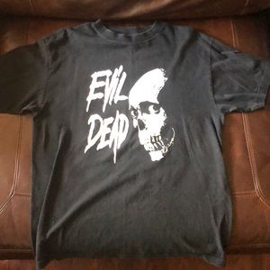 Evil Dead t-shirt.